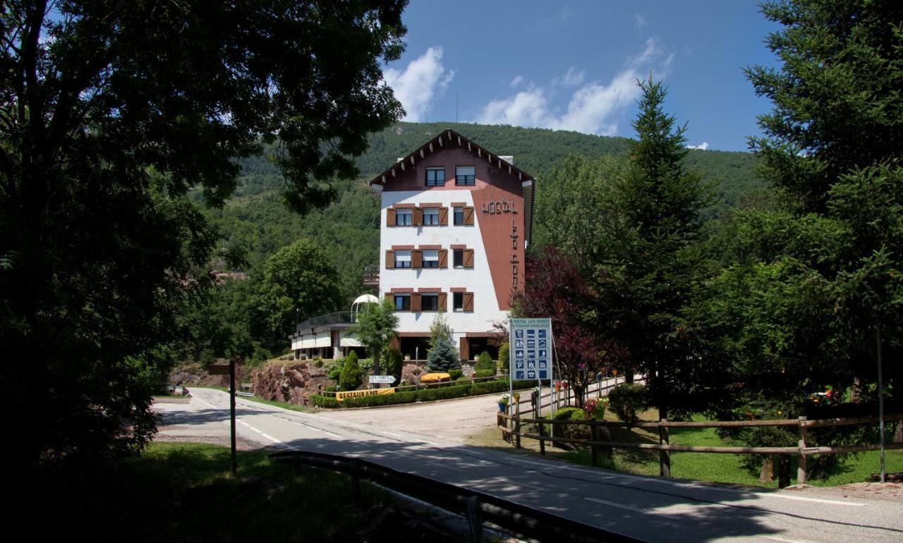 Hostal Les Fonts 카스테야르 데 누그 외부 사진